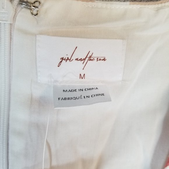 Free People Girl And The Sun Avery Mini Dress in Spice Leaf XS or MEDIUM - NWT - Picture 2 of 15